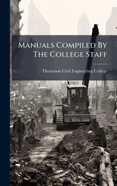 Cover Manuals Compiled By The College Staff