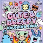 Cute & Creepy Coloring Book