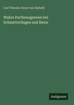 Cover Wahre Parthenogenesis bei Schmetterlingen und Biene