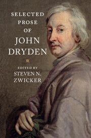 Cover Selected Prose of John Dryden