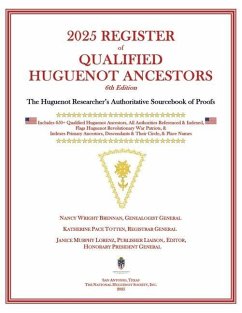 Cover 2025 Register of Qualified Huguenot Ancestors