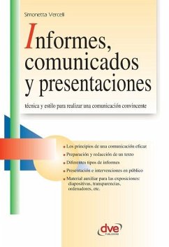 Informes, comunicados y presentaciones - Vercelli, Simonetta Informes, comunicados y presentaciones - Vercelli, Simonetta
