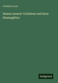 Cover Namen unserer Vorfahren und ihrer Stammgötter