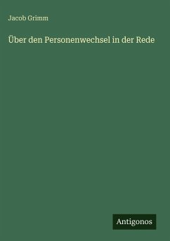 Cover Über den Personenwechsel in der Rede