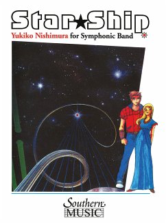 Cover Yukiko Nishimura Star Ship Concert Band Partitur + Stimmen