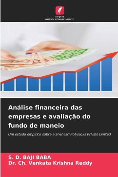 Cover Análise financeira das empresas e avaliação do fundo de maneio