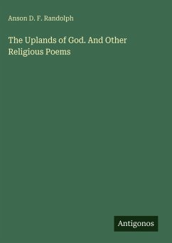 Cover The Uplands of God. And Other Religious Poems