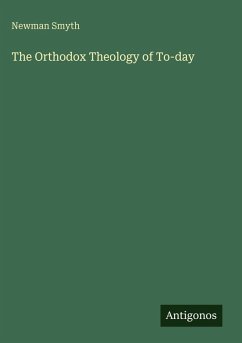 Cover The Orthodox Theology of To-day