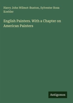 Cover English Painters. With a Chapter on American Painters