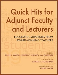 Cover Quick Hits for Adjunct Faculty and Lecturers (eBook, ePUB)