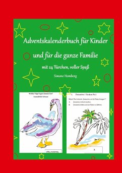 Cover Adventskalenderbuch für Kinder und für die ganze Familie, Weihnachten, Weihnachtsgeschenk, Geschenkbuch