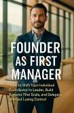 Founder as First Manager (eBook, ePUB)