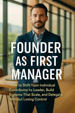 Cover Founder as First Manager (eBook, ePUB)