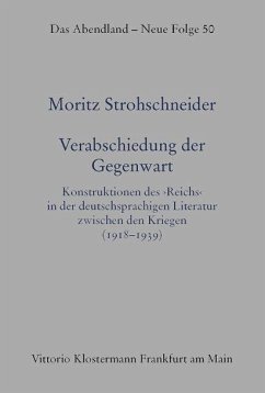 Cover Verabschiedung der Gegenwart