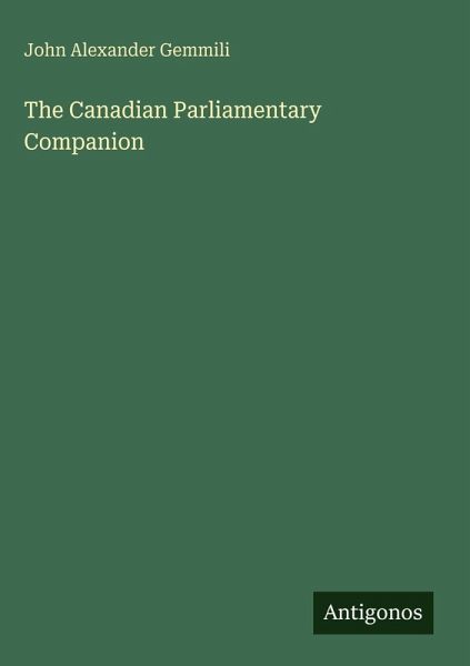 The Canadian Parliamentary Companion