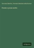 Poesie e prose scelte Poesie e prose scelte