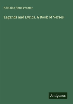 Cover Legends and Lyrics. A Book of Verses