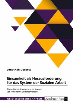 Cover Einsamkeit als Herausforderung für das System der Sozialen Arbeit