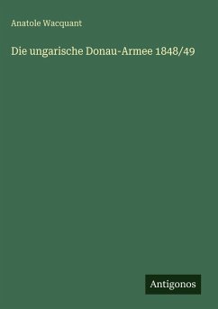 Cover Die ungarische Donau-Armee 1848/49