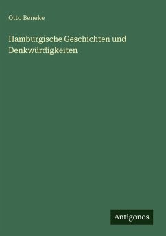Cover Hamburgische Geschichten und Denkwürdigkeiten