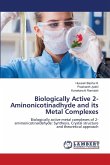 Biologically Active 2-Aminonicotinadhyde and its Metal Complexes Biologically Active 2-Aminonicotinadhyde and its Metal Complexes
