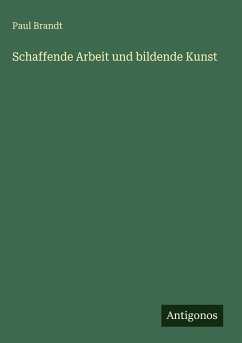 Cover Schaffende Arbeit und bildende Kunst