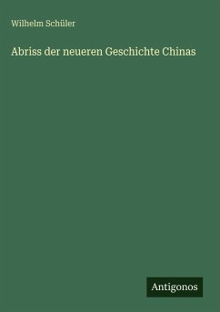Cover Abriss der neueren Geschichte Chinas