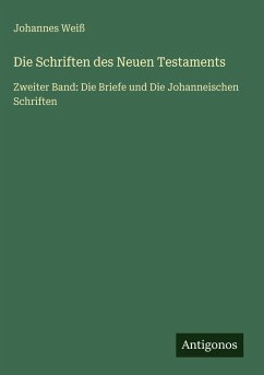 Cover Die Schriften des Neuen Testaments