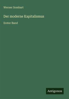 Cover Der moderne Kapitalismus