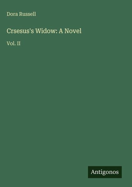 Crsesus's Widow: A Novel