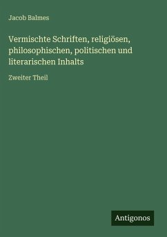 Cover Vermischte Schriften, religiösen, philosophischen, politischen und literarischen Inhalts