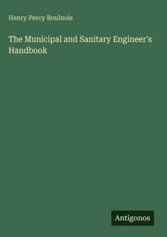 Cover The Municipal and Sanitary Engineer's Handbook