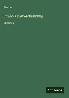 Cover Strabo's Erdbeschreibung