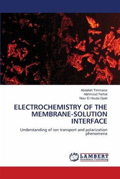 Cover ELECTROCHEMISTRY OF THE MEMBRANE-SOLUTION INTERFACE