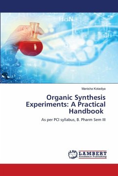 Cover Organic Synthesis Experiments: A Practical Handbook