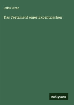 Cover Das Testament eines Excentrischen