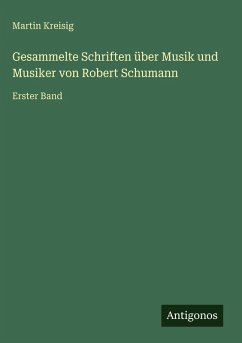 Cover Gesammelte Schriften über Musik und Musiker von Robert Schumann