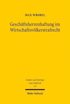 Cover Geschäftsherrenhaftung im Wirtschaftsvölkerstrafrecht