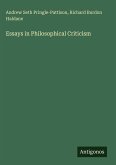 Essays in Philosophical Criticism