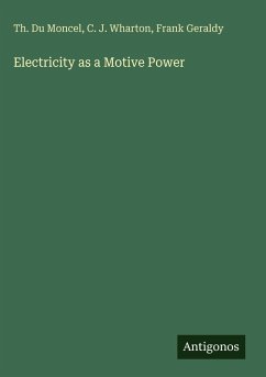 Cover Electricity as a Motive Power