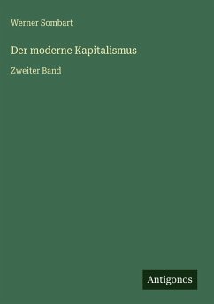 Cover Der moderne Kapitalismus