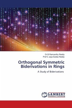 Cover Orthogonal Symmetric Biderivations in Rings