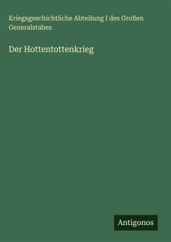 Cover Der Hottentottenkrieg