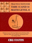 Practice Tests for TABE 13 and 14 Math Level E (eBook, ePUB)