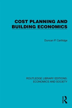 Cover Cost Planning and Building Economics (eBook, PDF)
