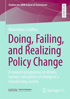 Cover Doing, Failing, and Realizing Policy Change (eBook, PDF)