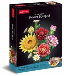 CUBICFUN - 3D Puzzle Blumenstrauss Mix 285 Teile CUBICFUN - 3D Puzzle Blumenstrauss Mix 285 Teile