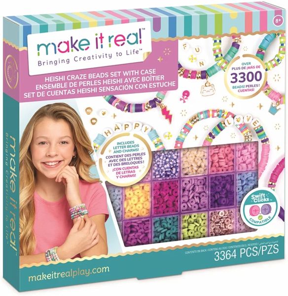 Heishi Perlen mit Aufbewahrungsbox