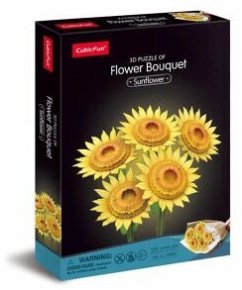 CUBICFUN - 3D Puzzle Blumenstrauss Sonnenblume 209 Teile CUBICFUN - 3D Puzzle Blumenstrauss Sonnenblume 209 Teile