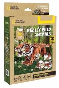 Cover CUBICFUN - 3D Puzzle Tiger 87 Teile